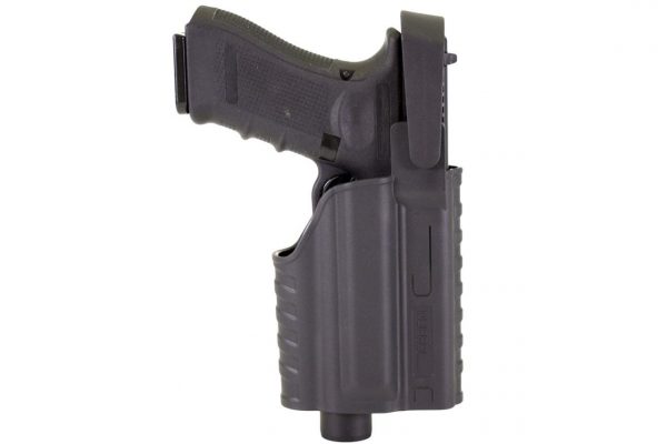Nuprol EU Glock Light Bearing Airsoft Holster - Black