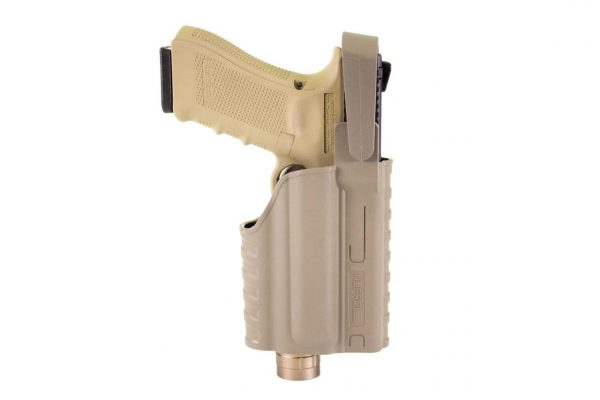 Nuprol EU Glock Light Bearing Airsoft Holster - Tan