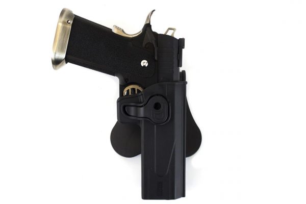 Nuprol Hi-Capa Airsoft Paddle Holster - Black