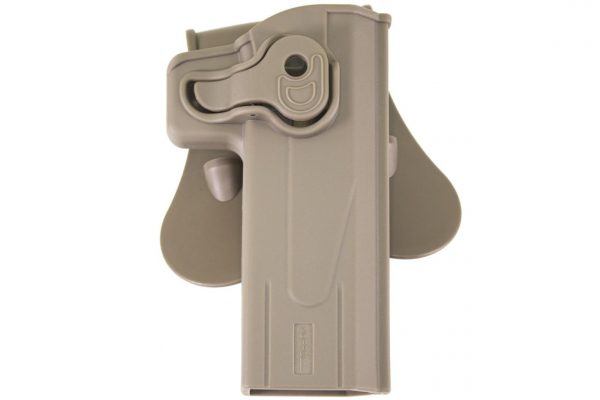 Nuprol Hi-Capa Airsoft Paddle Holster - Tan