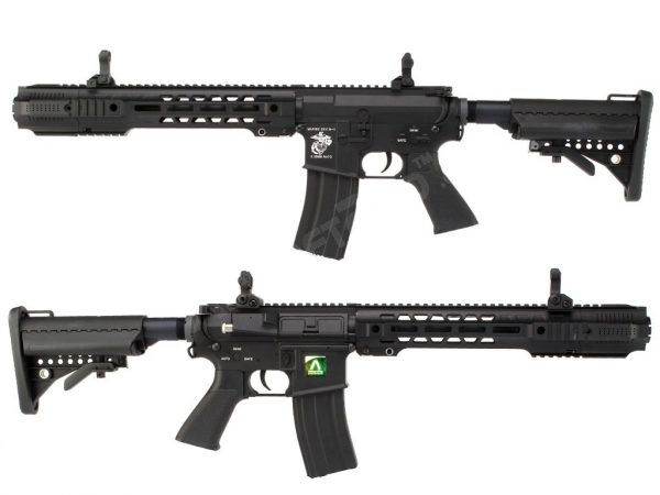 E&C M4 VLTOR SAI 13.5" AEG Metal Body - Black