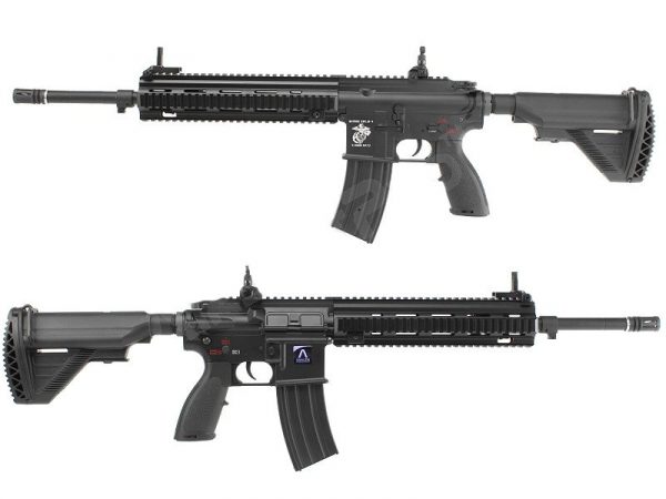 E&C 416 M27 IAR QR 1.0 EGV AEG Metal Body - Black
