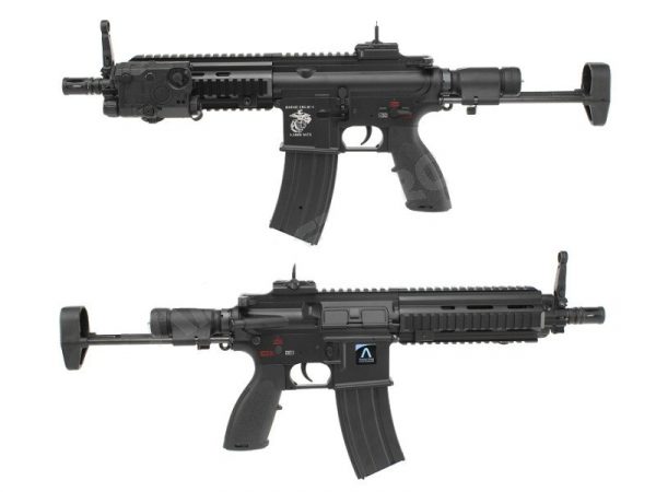 E&C 416-S 7" AEG Metal Body - Black