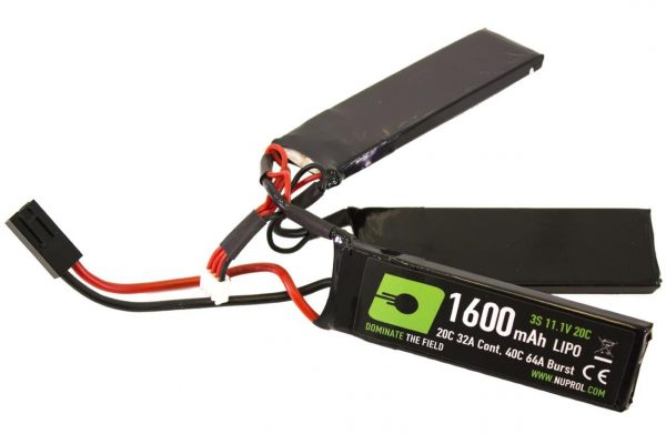 Nuprol 11.1V 1600mAh LiPo Nunchuck Battery