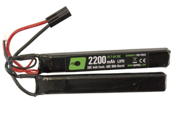 Nuprol 2200 mAh 7.4v LiPo Nunchuck