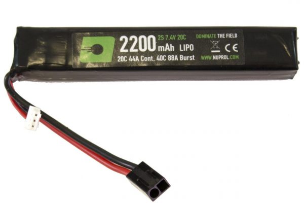 Nuprol 2200 mAh 7.4v LiPo Stick