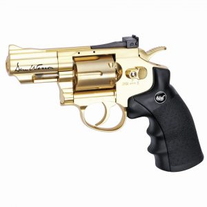 Dan Wesson CO2 Revolver Black 2.5 Inch - Gold
