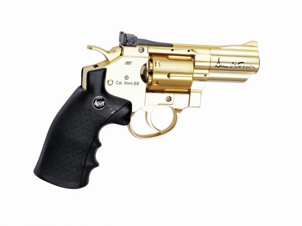 Dan Wesson CO2 Revolver Black 2.5 Inch - Gold - Image 2