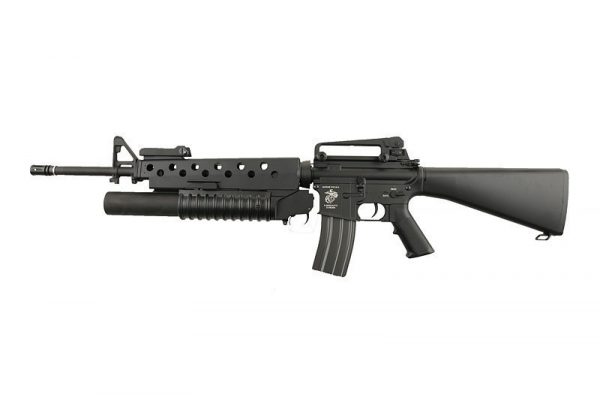 Specna Arms M16A3 SA-G02 ONE + Grenade Launcher - Black