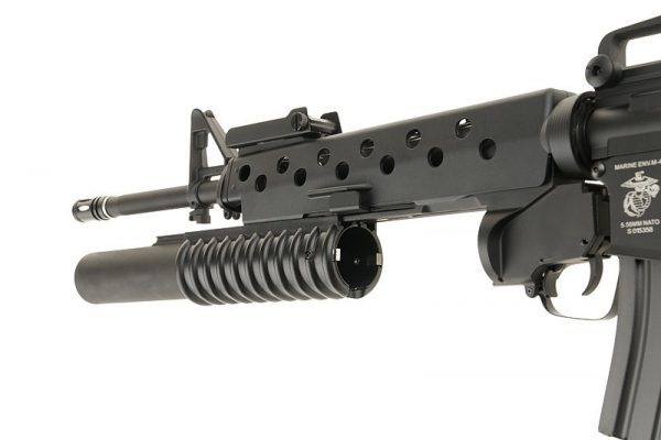 Specna Arms M16A3 SA-G02 ONE + Grenade Launcher - Black - Image 3