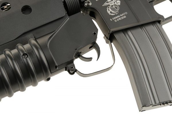 Specna Arms M16A3 SA-G02 ONE + Grenade Launcher - Black - Image 8