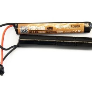 Nuprol Mini 1600 mAh 9.6v Twin Leg Battery Pack