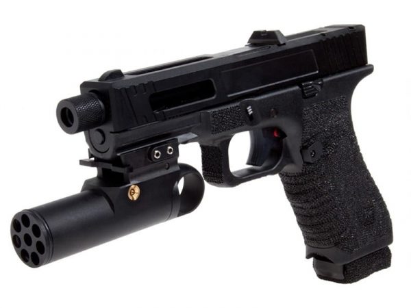 Zoxna V2 Mini Airsoft Launcher 40rd - Black - Image 6