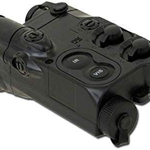 Adjustable AN/PEQ-16 Battery Box - Black