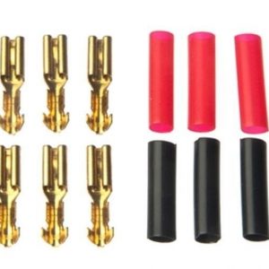 Lonex Gold Plated Metal Connectors x 5 Pairs