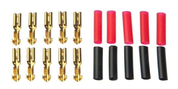 Lonex Gold Plated Metal Connectors x 5 Pairs