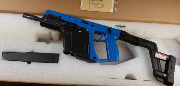 Two Tone Krytac Kriss Vector Airsoft Gun - Blue - Image 3