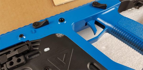 Two Tone Krytac Kriss Vector Airsoft Gun - Blue - Image 5