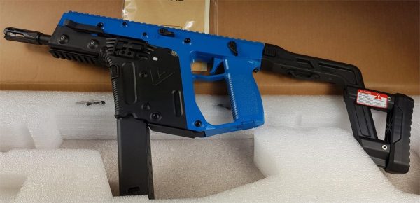 Two Tone Krytac Kriss Vector Airsoft Gun - Blue - Image 6