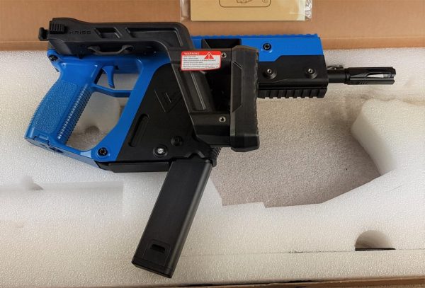 Two Tone Krytac Kriss Vector Airsoft Gun - Blue - Image 8