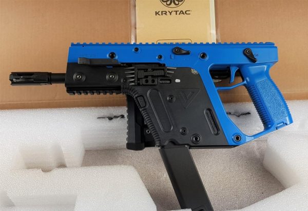 Two Tone Krytac Kriss Vector Airsoft Gun - Blue - Image 9