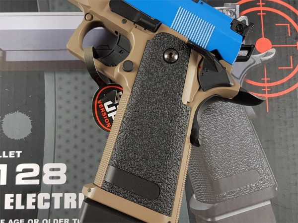 Two Tone Cyma CM128 Hi-Capa Series Airsoft AEP - Blue - Image 4