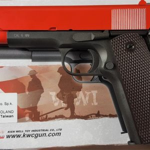 Two Tone KWC 1911 co2 Gas Pistol - Red