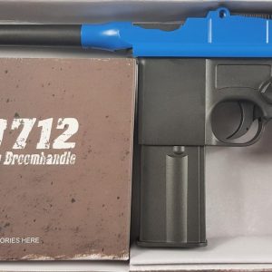 Two Tone KWC M712 Broom Handle co2 Machine Pistol - Blue