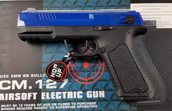 Two Tone Cyma CM127 G Series Airsoft AEP - Blue
