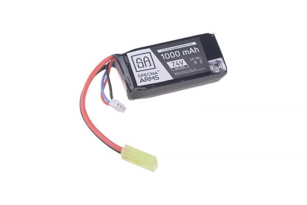 Specna Arms 7.4v 1000mAh PEQ Micro Lipo