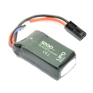 WE 1200 mAh 7.4v 30c LiPo Mini Battery Pack PEQ Size