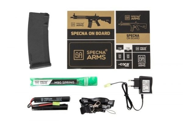 Specna Arms M4 RRA SA-C13 CORE Carbine Airsoft Rifle - Black - Discontinued - Image 10