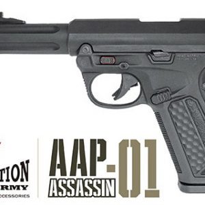 Action Army AAP-01 Assassin GBB Airsoft Pistol - Black