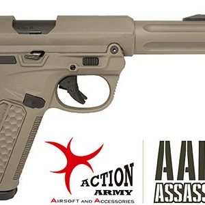 Action Army AAP-01 Assassin GBB Airsoft Pistol - FDE