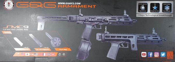 G&G SMC-9 Gas Blowback Carbine UK Version - Image 14