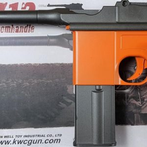 Two Tone KWC M712 Broom Handle co2 Machine Pistol - Orange
