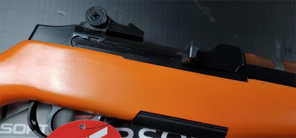 Two Tone Orange ICS M1 Garand Airsoft Rifle - Wood - Image 5