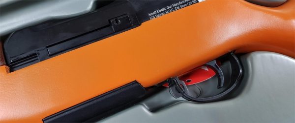 Two Tone Orange ICS M1 Garand Airsoft Rifle - Wood - Image 6