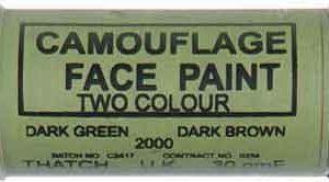 Mil-Com Face Camo cream