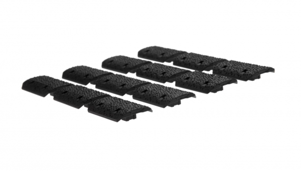 Airsoft Rail M-Lock Rail Covers x 12 - Black - Image 2