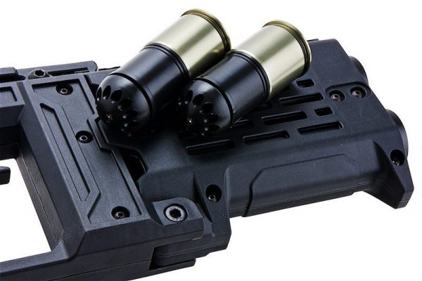 Alpha Parts AS-40 Double Barrel 40mm Airsoft Grenade Launcher - Image 3