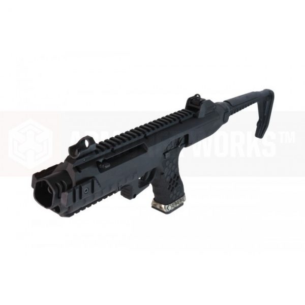 Armorer Works Gas Blowback VX Pistol Carbine - Black - Image 5