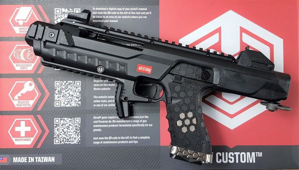 Armorer Works Gas Blowback VX Pistol Carbine - Black
