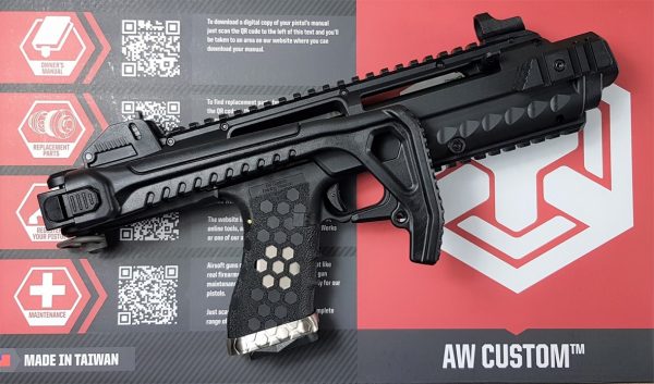 Armorer Works Gas Blowback VX Pistol Carbine - Black - Image 2