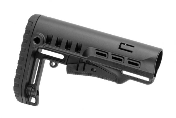 DLG Tactical Mil Spec TBS Low Profile Stock - Black - Image 2