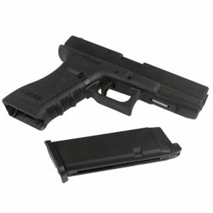 E&C EU18C Gas BlowBack Airsoft Pistol - Black