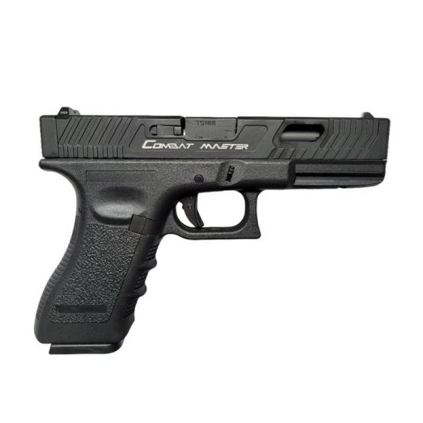 E&C EU17 TTI Gas BlowBack Airsoft Pistol - Black - Image 2