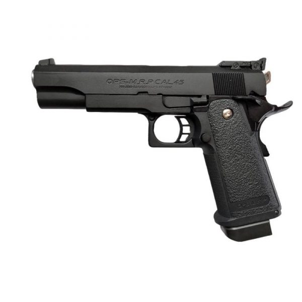 E&C 5.1 Hi-Capa Gas BlowBack Airsoft Pistol - Black