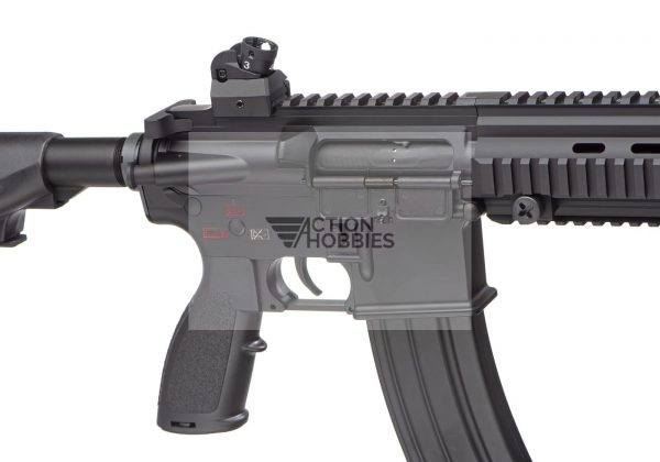 E&C 416D 9 inch QD2 Laser Engraved Airsoft Rifle - Black - Image 3