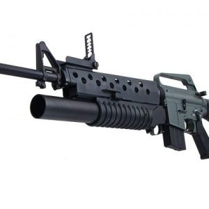 E&C M16A1 With M203 Launcher 2.0 Airsoft Rifle
